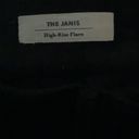 AG Adriano Goldschmied AG The Janis High Rise Flare Velvet Super Black Jeans Size 26 NWT Revolve Photo 3