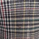 American Vintage Vintage Prisma Houndstooth Multicolored Tweed Black and White Blazer Photo 9