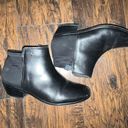 JACK Rodger Black Leather Booties Photo 0