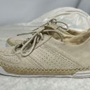 Coach  parson shoes 7B cream color comfy lace up Photo 3