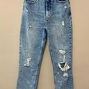 Abercrombie & Fitch Ultra High Rise Ankle Straight Jeans Photo 0