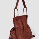 ALLSAINTS 💕💕 Freedom Bucket Large Bag Brown Photo 3