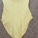 Forever 21 Yellow Strapless Bodysuit Photo 1