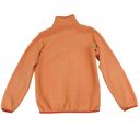 Patagonia  Synchilla Orange T-snap Quarter Snap Pullover Fleece Women's Small Photo 1