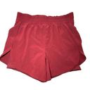 Avia  Womens Running Shorts Burgundy Red Maroon with Bike Liner Size Medium 8-10 Photo 0