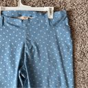 Faded Glory  | Blue Polka Dot Pull On Skinny Pants Sz XXL Photo 1