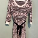 Rhapsody NWOT  Aztec Sweater Dress Photo 2