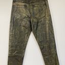 J Brand  Jeans Womens 25 Super Skinny Coated Black Tar Dark Bronze Metallic‎ NEW Photo 10