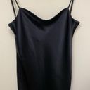 Babaton ARITZIA  Black Slip Dress Adjustable Spaghetti Straps Women Size Medium Photo 2