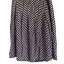 TalbotsBlack/Pink/White Print Pleated Skirt. Size 6P. Photo 1