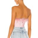 Revolve Superdown Pink feather Top Photo 1