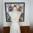 David's Bridal Stunning David’s Bridal Sweetheart Plunge Lace Wedding Gown! Photo 3