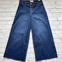 Free People #44 NWT  CRVY Counter Culture Low Rise Wide Leg Jeans in Dark Wash Photo 0