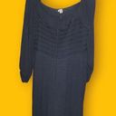 American Eagle NWOT  Navy Peasant Boho Dress Photo 1