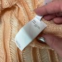 Cupshe  delicate peach swim cover up or lingerie cover up sweater.  One Size. Photo 4