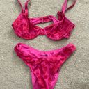 PacSun Floral Pink Bikini Set Photo 1