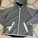 Zyia  Active Gray sport pocket hoodie zip up Jacket Photo 11