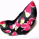 Elle  Jessica Satin Butterfly Wedges Photo 1