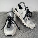 On Cloud  X 3 Womens Size 7 Black White Shoes Running Gym Athletic Sneakers Photo 6