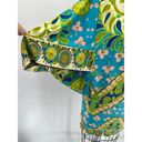 Trina Turk  Fontaine Swim Tunic Cover Up Sz XS Blue Green Pink Printed Photo 1