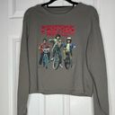 Netflix STRANGER THINGS “Friends Don’t Lie” Long Sleeve Crop Top Juniors Size L Photo 0