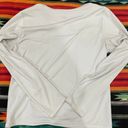 Adidas White Long Sleeve Athletic Top Photo 4