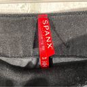 Spanx  Vintage Black Distressed Raw Hem Skinny Jeans Size S Photo 10