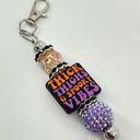 The Bar Keychain purse charm Beaded Keychain For Women,  Keychain, Silicone bead keyc Photo 1