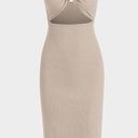 Zaful  Midi Halter Cut Out Dress NWT Photo 0