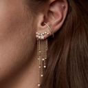 Boutique Layered Star drop earrings Photo 0