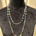 American Eagle  Long Acrylic Beaded Necklace Photo 0