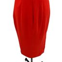 TALULAH  Losing My Mind Midi Dress Tangerine Orange Size Medium / US 6 Photo 10