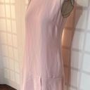 Babaton  Aritzia Pink Crew Neck Split Back Sleeveless Mini Dress Size 2 Photo 2