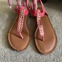 New York And Company  Pink Sandals Size 9 Photo 1