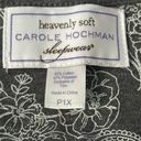 Carole Hochman Gray Paisley Floral Pajamas Photo 5