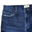 Pistola Denim Dark Wash Stretch Raw Hem Crop Ankle Jeans Capri Pants Size 31 Photo 7