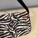 JustFab Glassons Zebra Shoulder Bag Photo 4