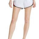 DKNY  Sport Colorblocked White Orange High-Waist Workout Running Shorts XS Photo 0