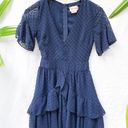 Showpo | NAVY KNOW WHAT YOU WANT DRESS SWISS DOTS RUFFLE SKIRT MINI SIZE 0 Photo 5