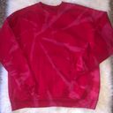 Boutique Red and pink tiedye sweatshirt Photo 0