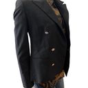 Polo  Ralph Lauren Black Wool Blend Double Breasted Blazer, 0 Photo 4