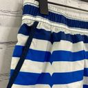 Hunter  for Target Athletic Shorts Blue White Size S Stripe Elastic Waist Pocket Photo 2