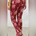 Soft Surroundings NWT  Ponte Straight Leg rayon blend floral Pant Sz S Photo 1