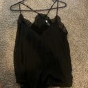 Lovestitch Black Lace Sheer Tank Top Photo 1