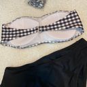 Abercrombie & Fitch checkered bandeau bikini top Photo 2