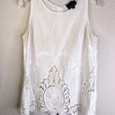 Cynthia Rowley  White Cotton Tank Top Photo 1