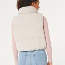 Hollister Sherpa Puffer Vest Photo 1