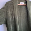 Universal Threads Universal Thread Cardigan Olive Green Long With Pockets Photo 1