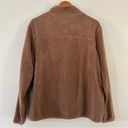 32 Degrees Heat  Tan Brown Midweight Snap Arctic Fleece Pullover Large Comfy Photo 7