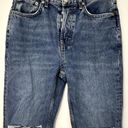 Topshop  Women's Dad Jeans Distressed High Rise 8/30 NWT Button Fly Photo 2